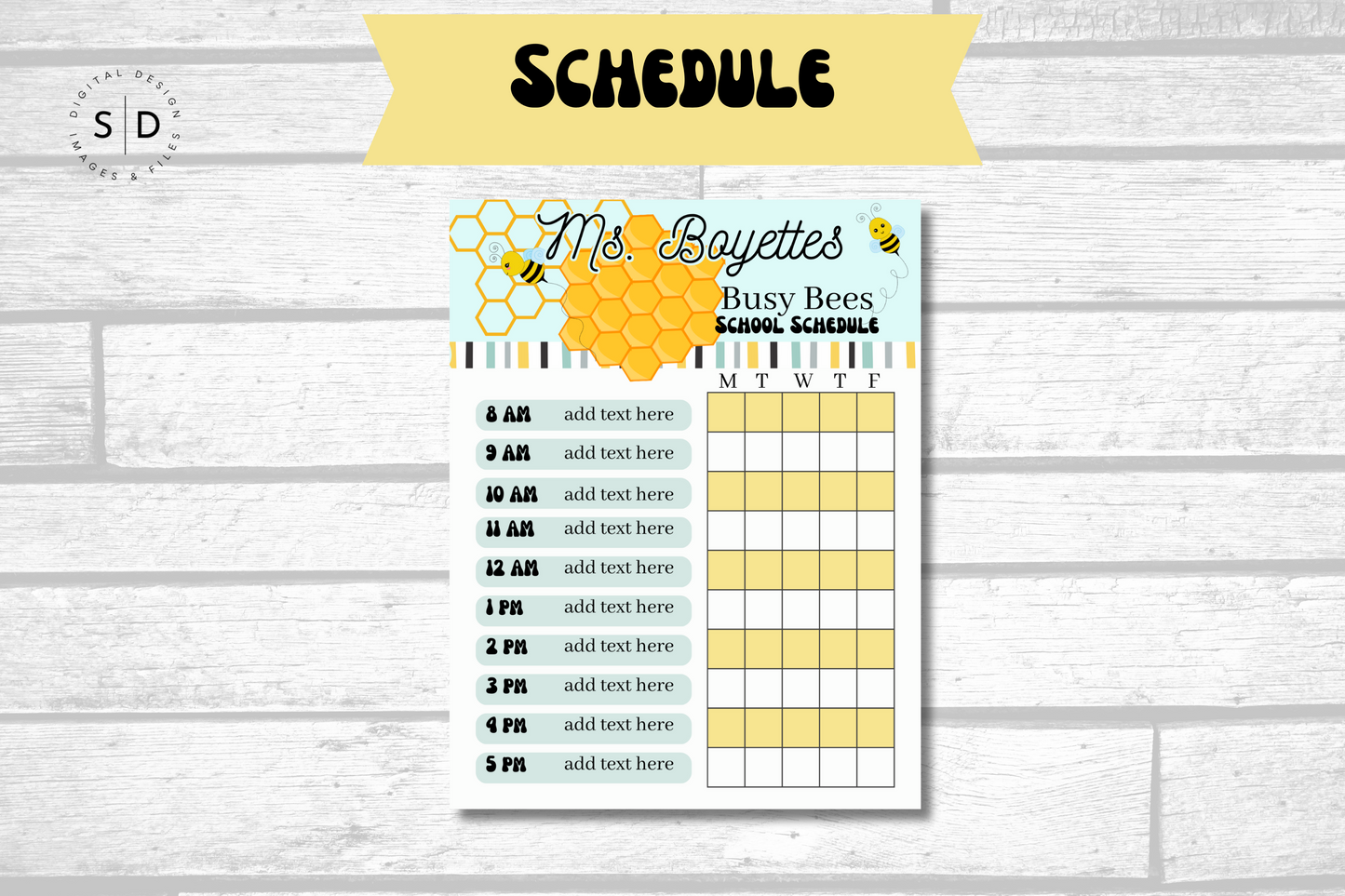 Back to School Bumble Bee Bundle