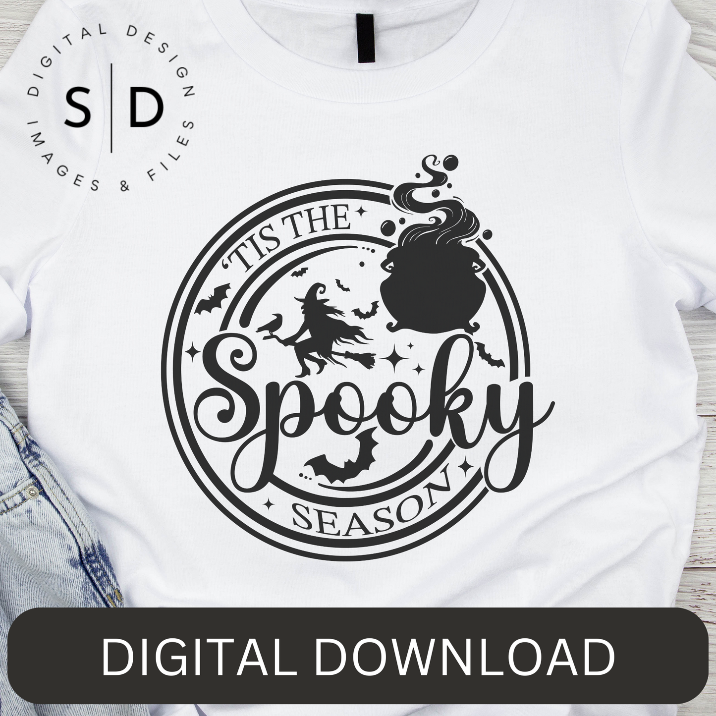 Tis The Spooky SeasonSVG Design