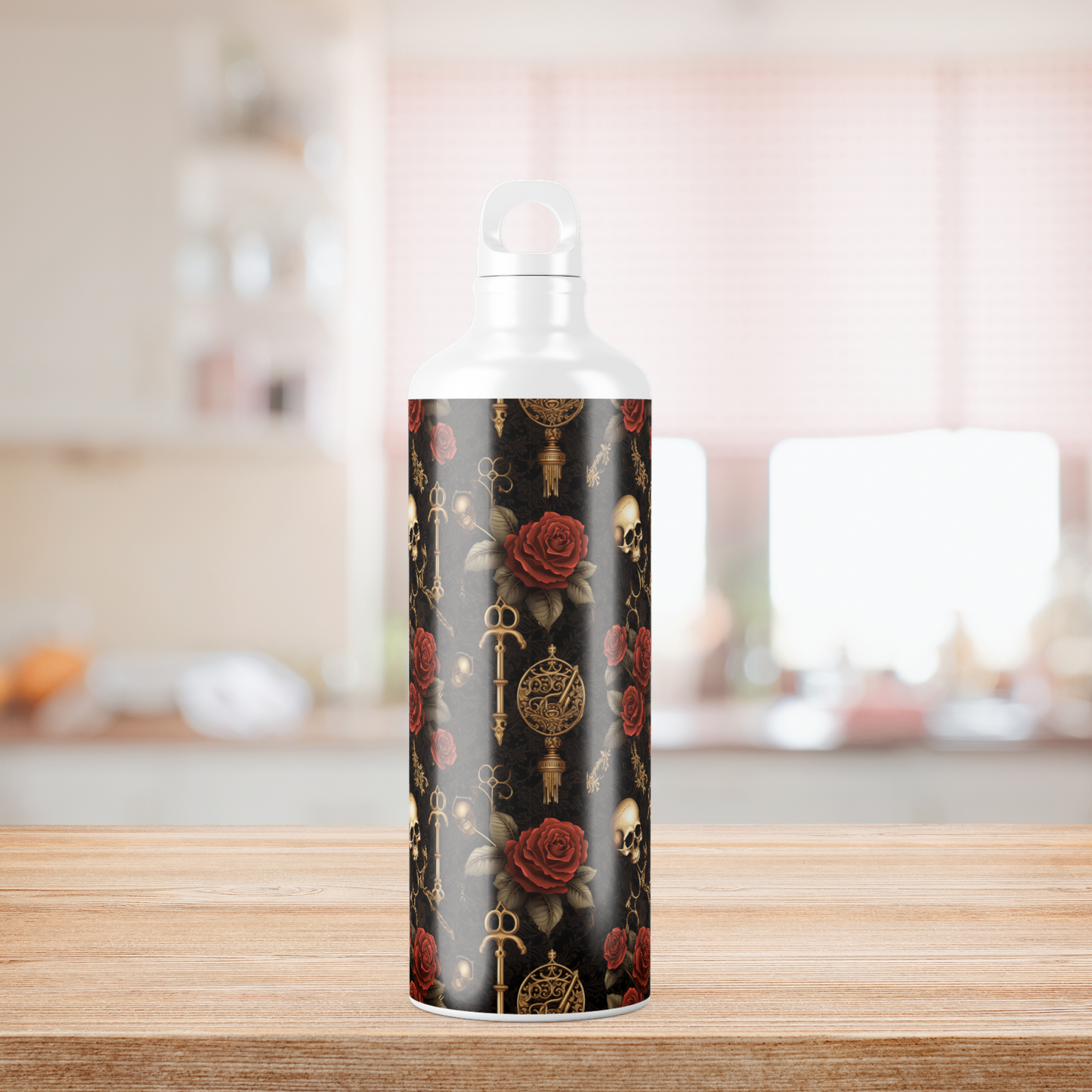 Gothic Skulls and roses seamless patterns 12x12" Papers