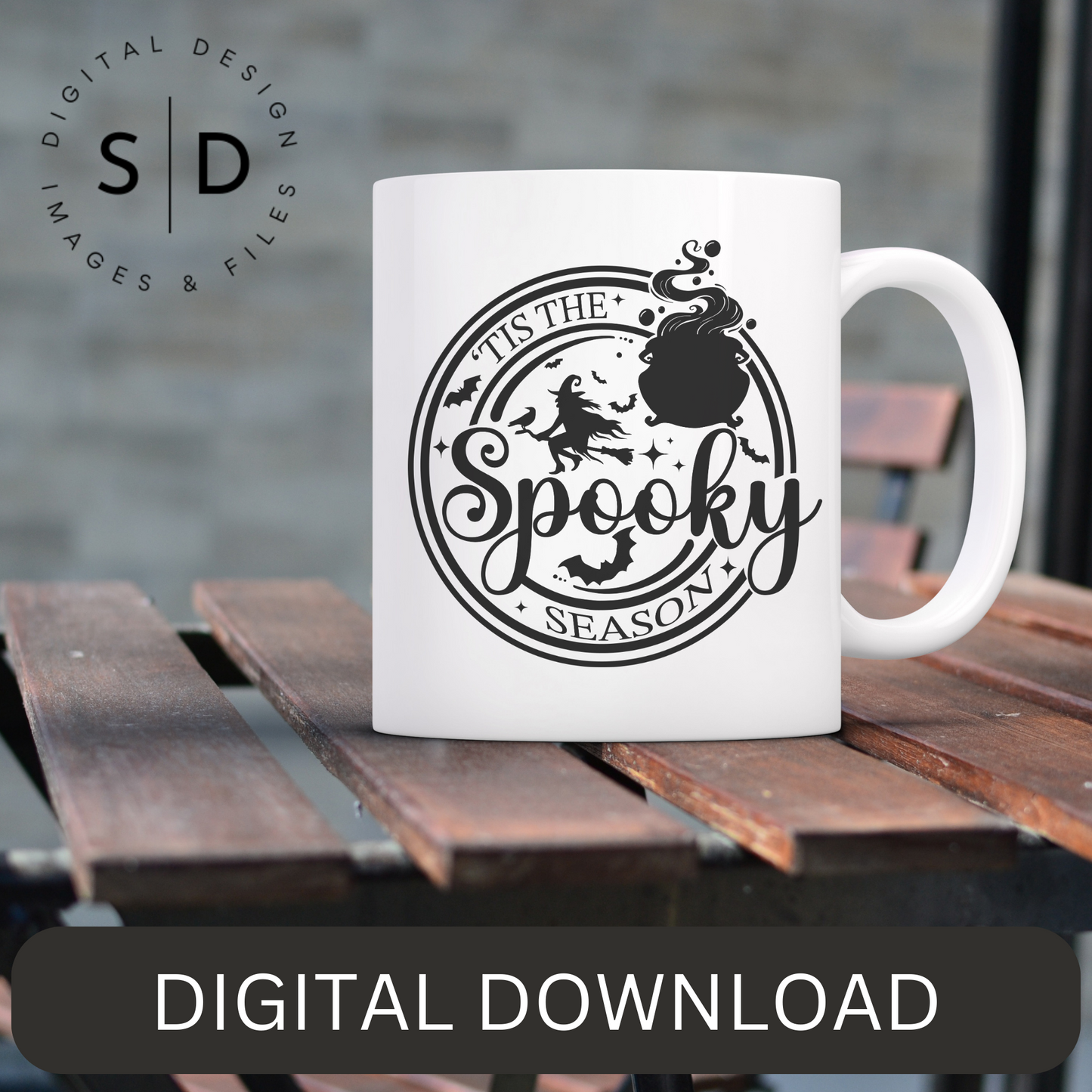 Tis The Spooky SeasonSVG Design