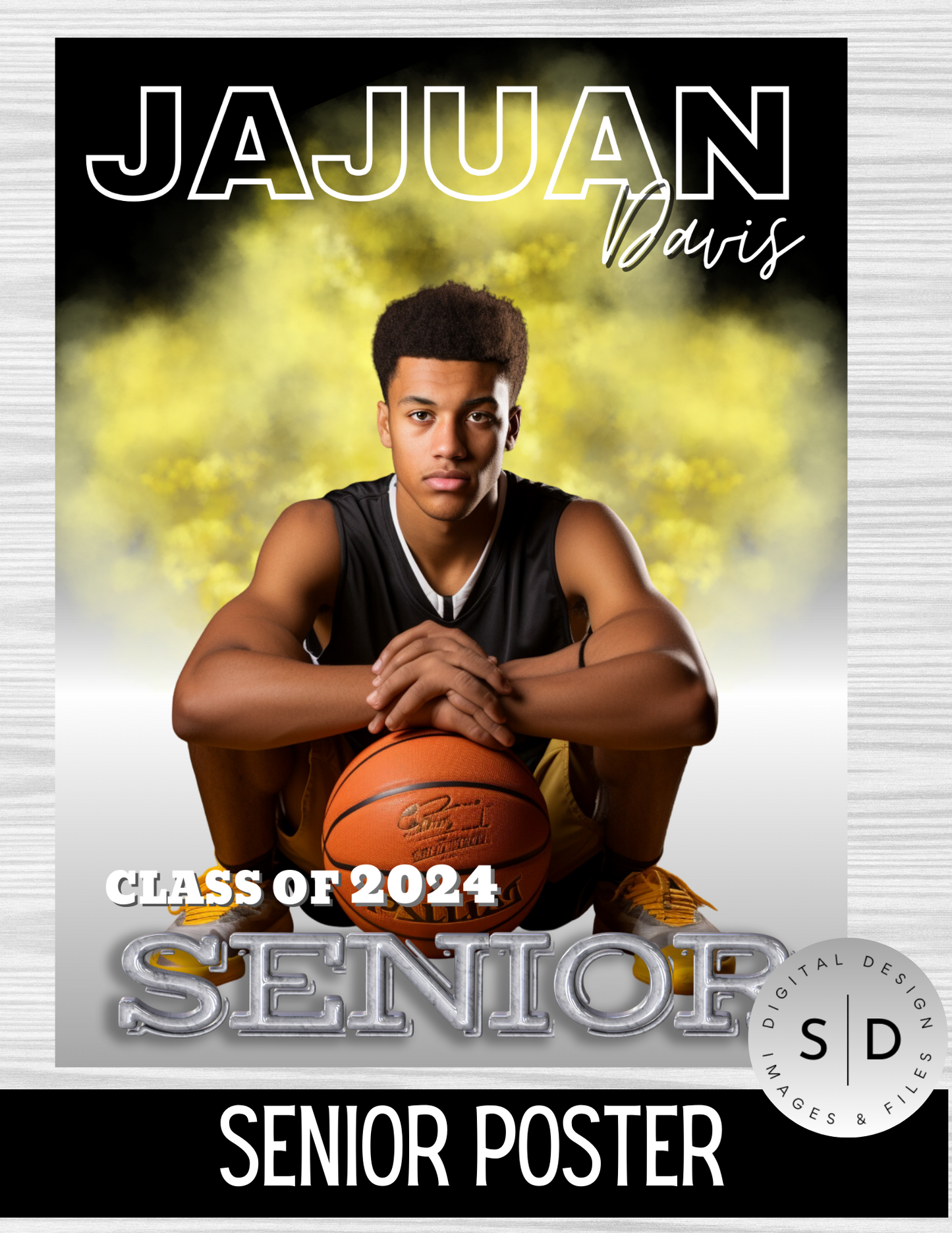 Basketball Player Trading Card Templates Bundle