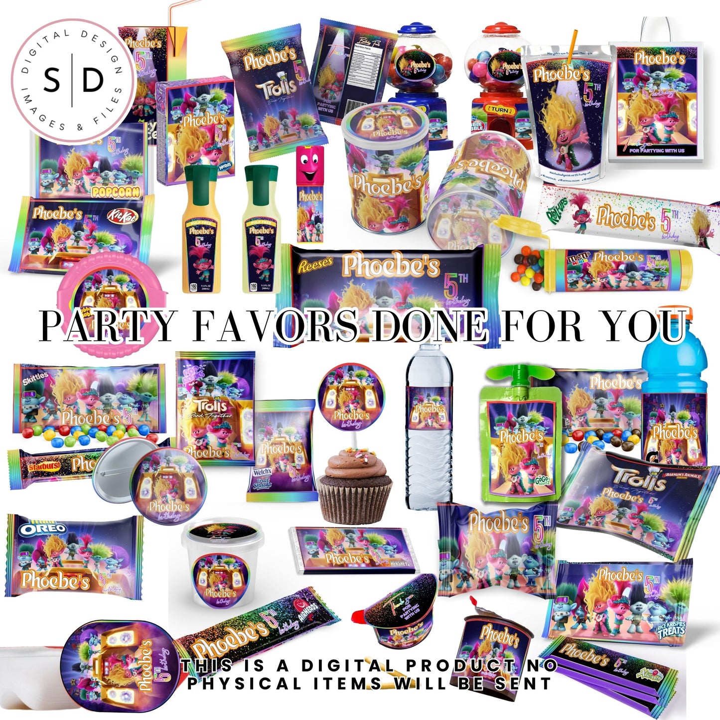 Band Together Birthday Party Favors DFY