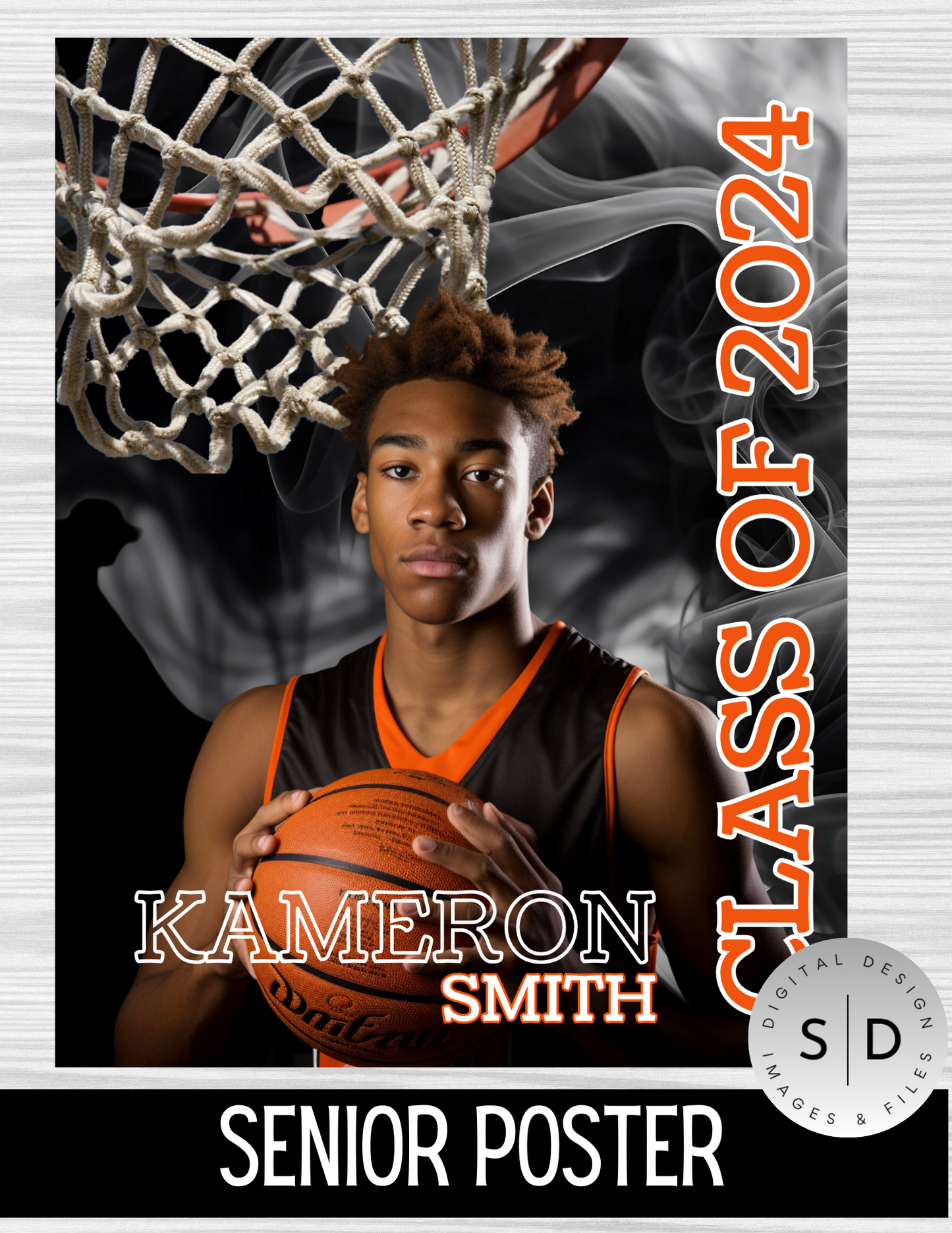 Basketball Player Trading Card Templates Bundle