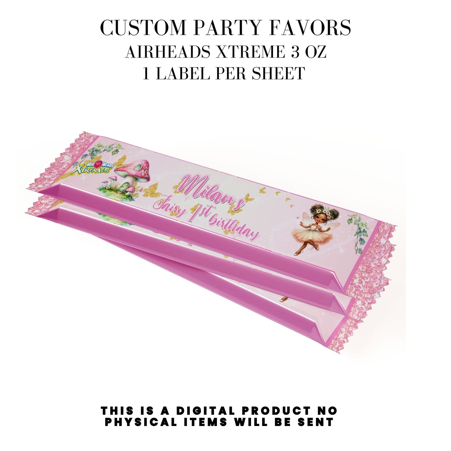 Pink Fairy Garden Birthday Party Favors DFY