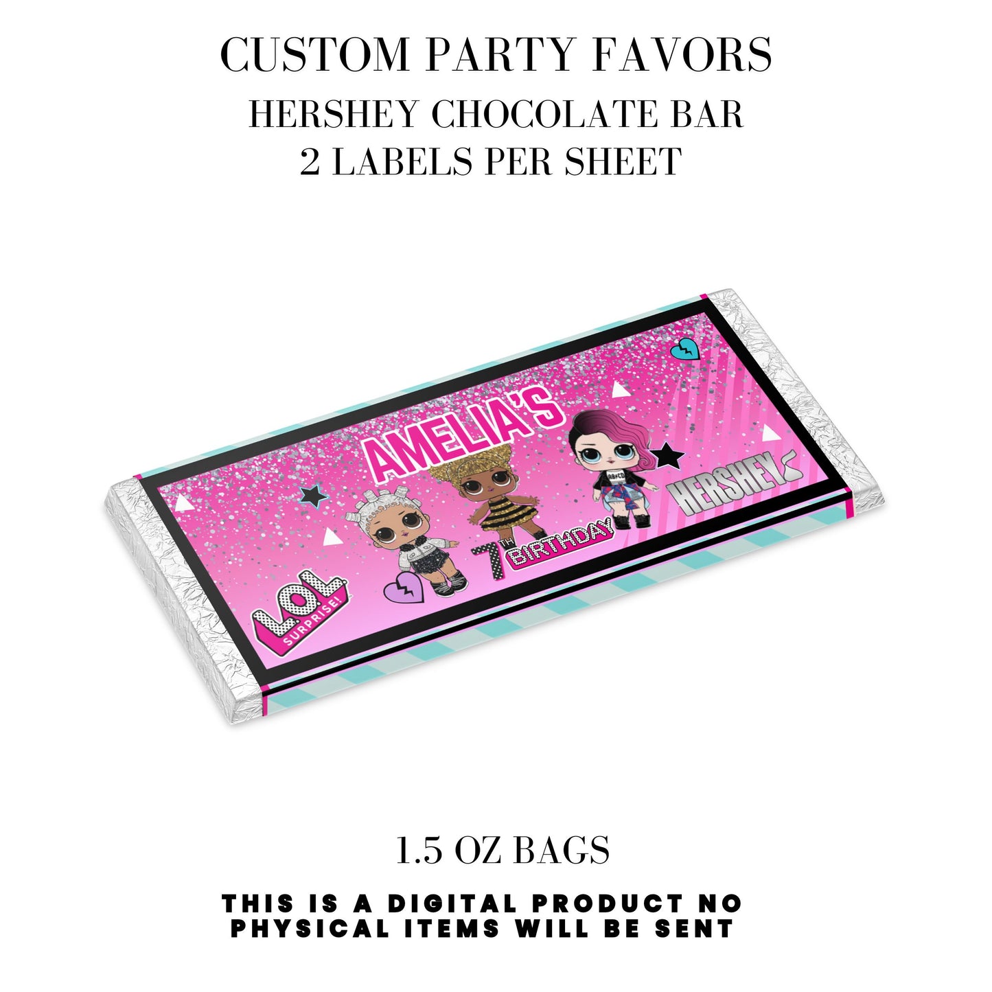 LOL Dolls Birthday Party Favors DFY