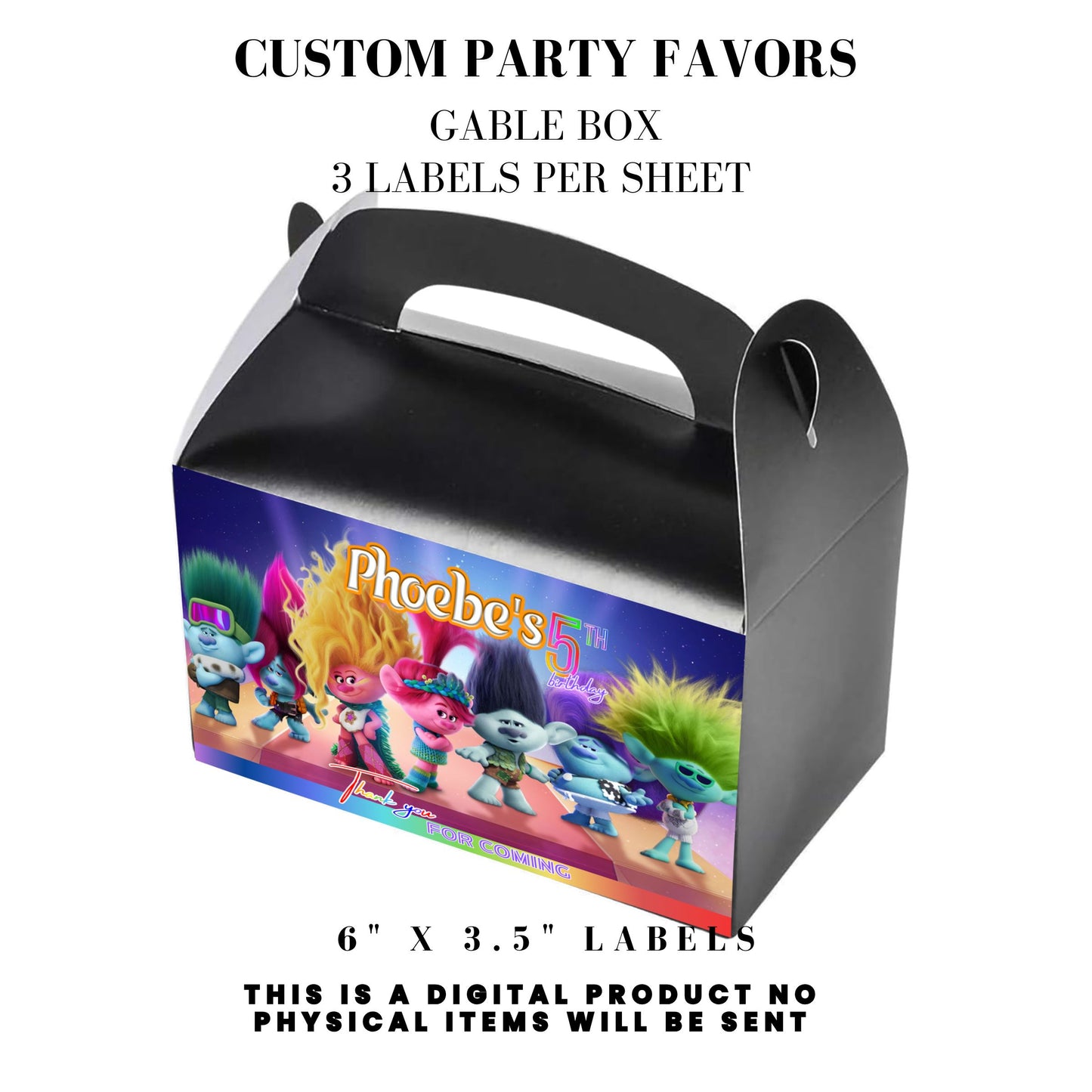Band Together Birthday Party Favors DFY