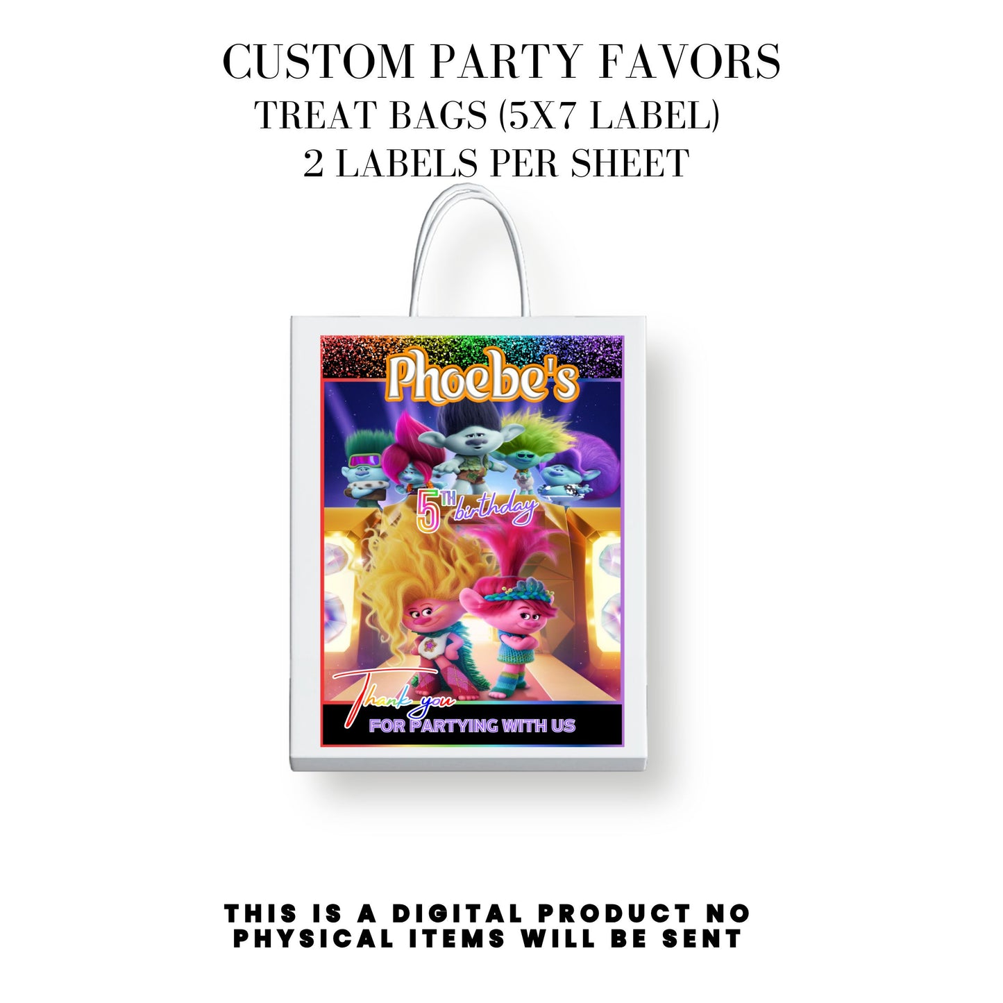 Band Together Birthday Party Favors DFY