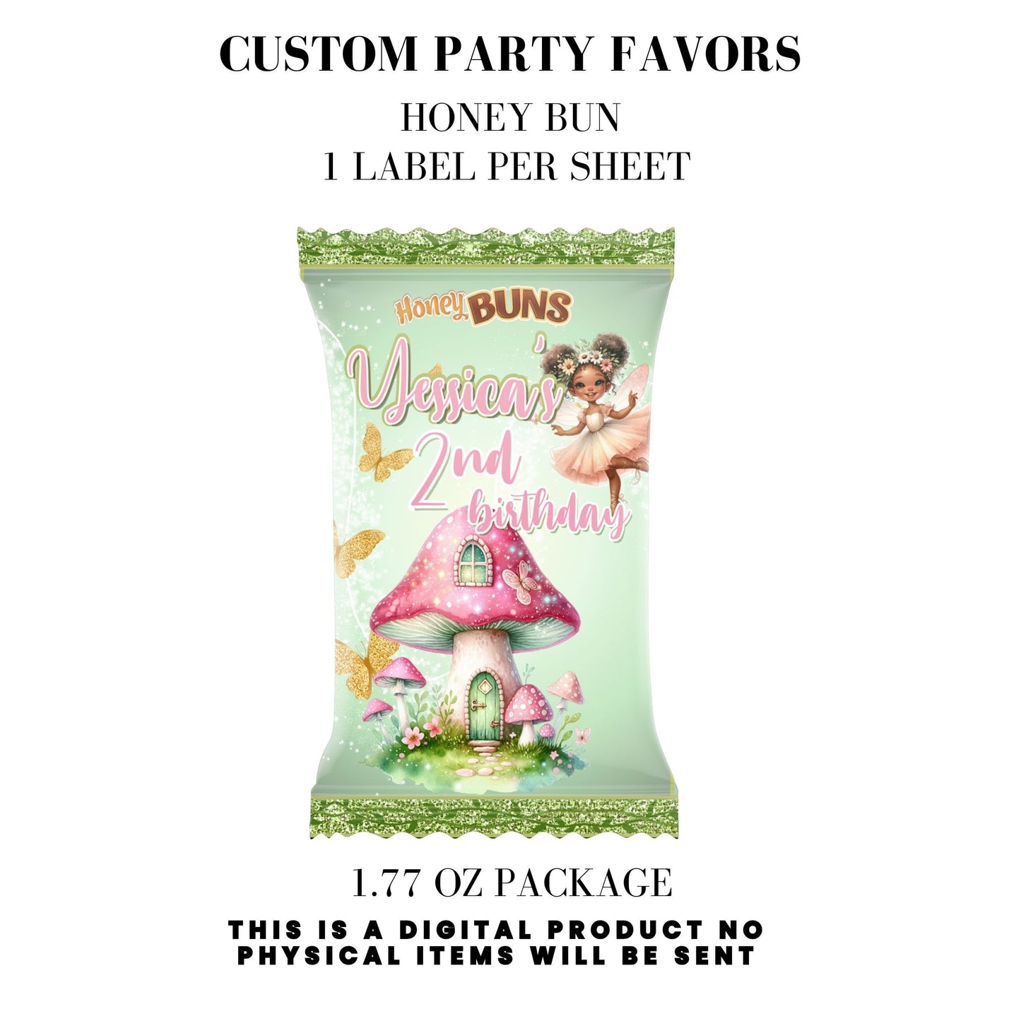 Rainbow High Birthday Party Favors DFY