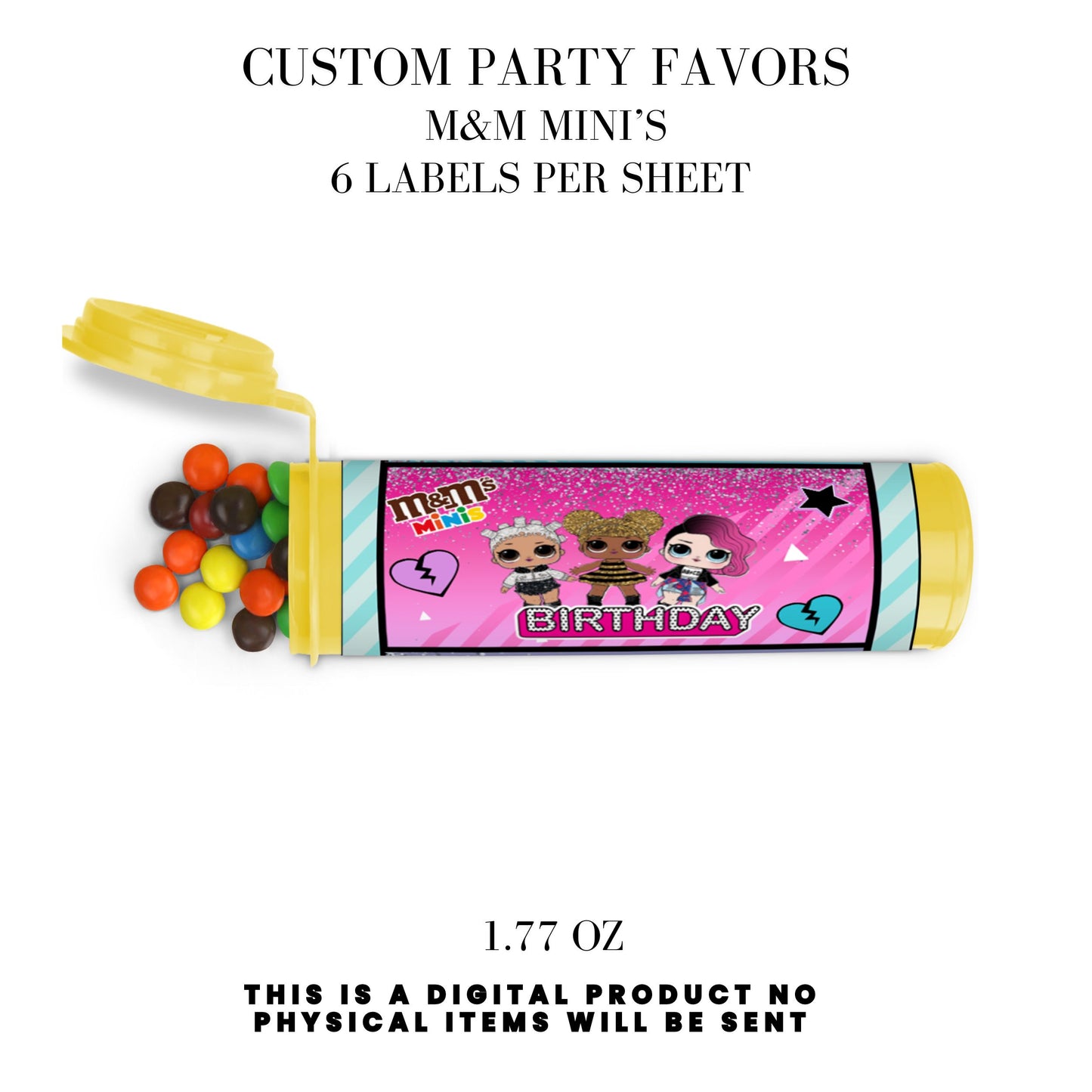 LOL Dolls Birthday Party Favors DFY