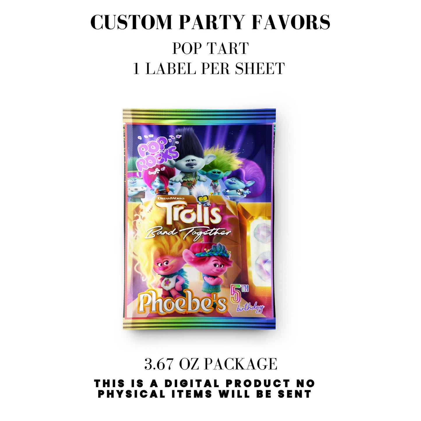 Band Together Birthday Party Favors DFY