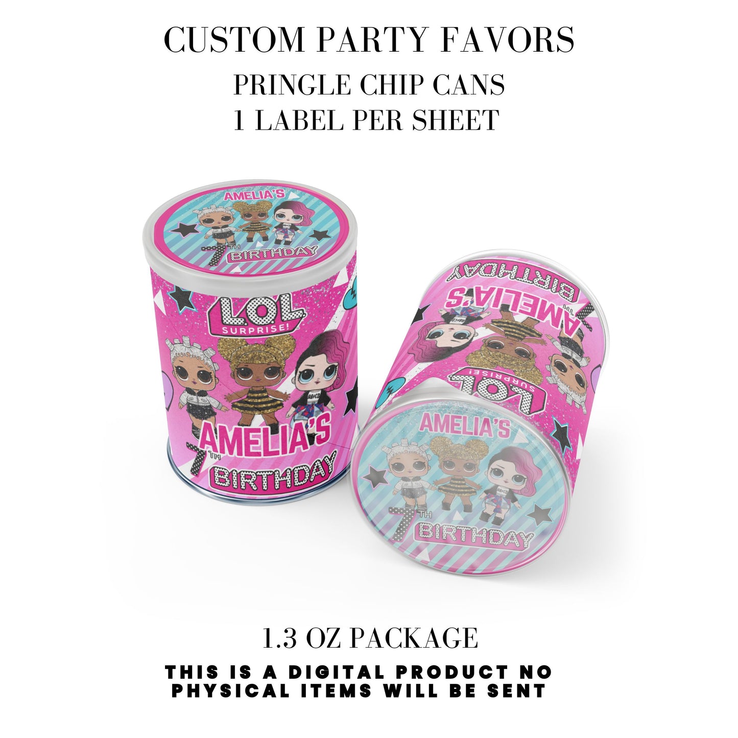 LOL Dolls Birthday Party Favors DFY