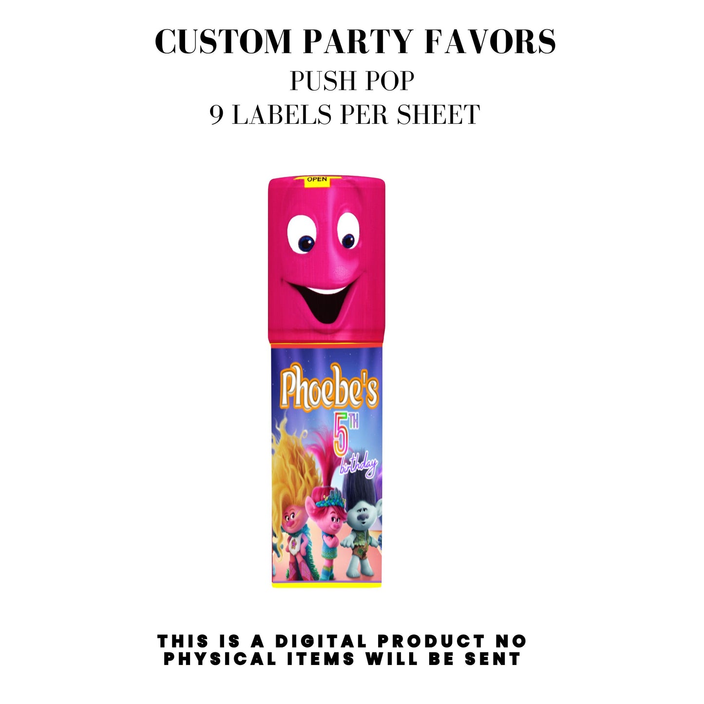 Band Together Birthday Party Favors DFY