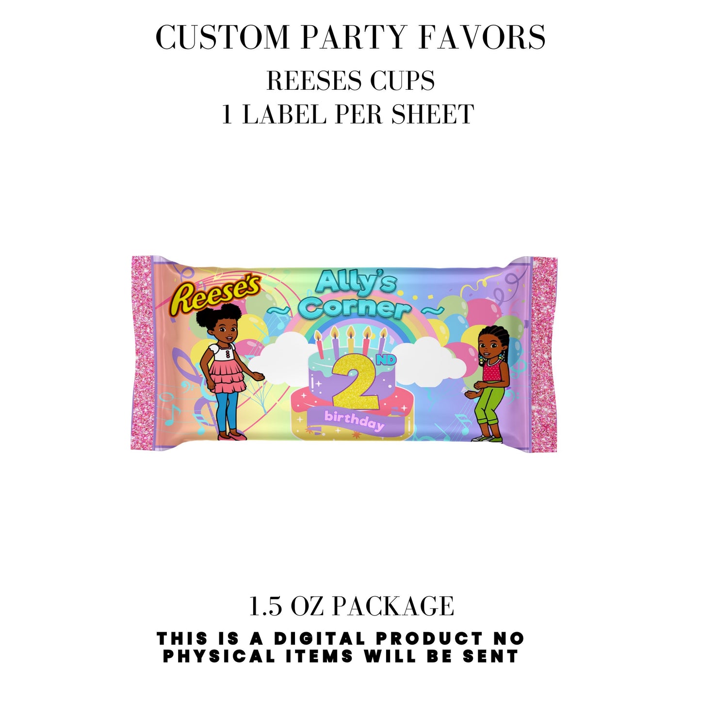 Gracie's Corner Birthday Party Favors DFY