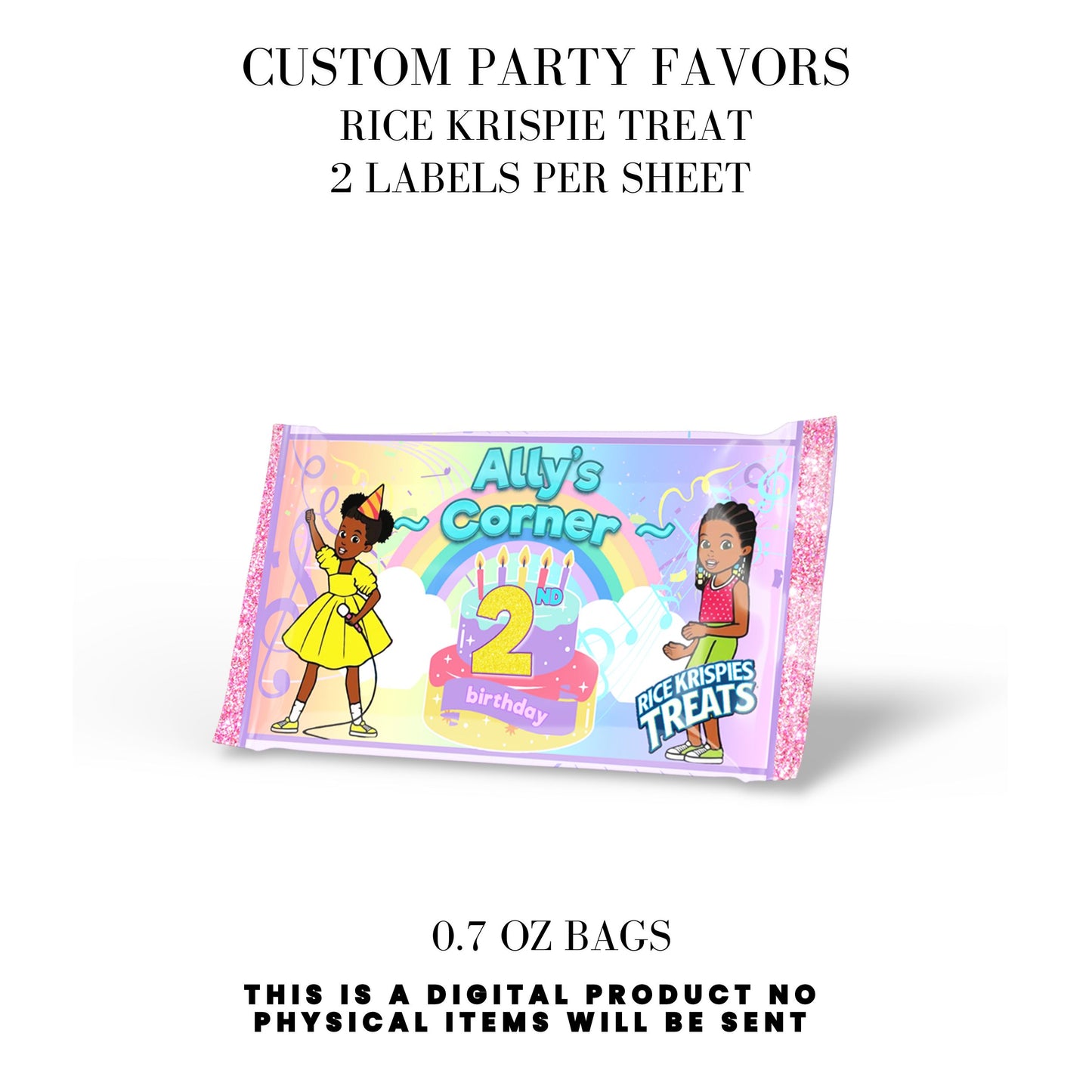 Gracie's Corner Birthday Party Favors DFY