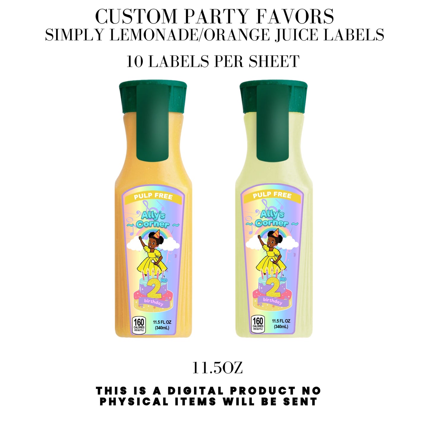 Gracie's Corner Birthday Party Favors DFY