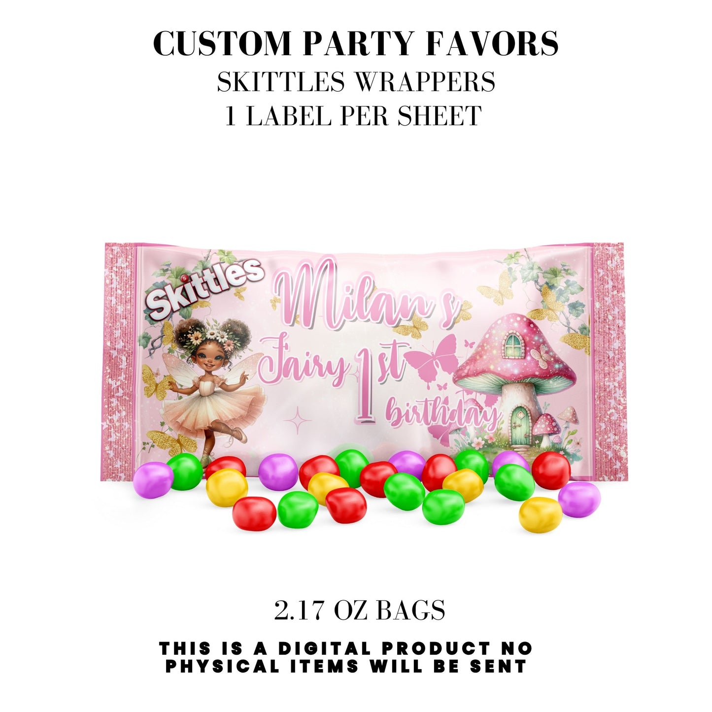 Pink Fairy Garden Birthday Party Favors DFY