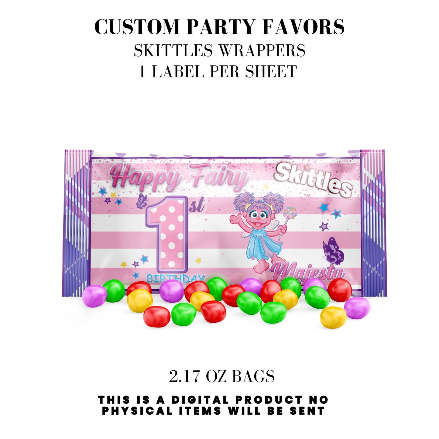 Fairy Abby Birthday Party Favors
