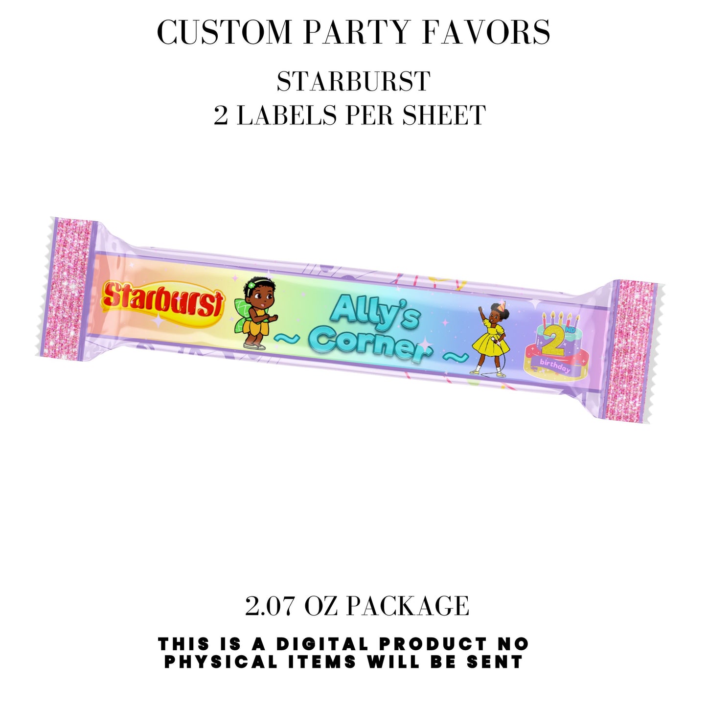 Gracie's Corner Birthday Party Favors DFY