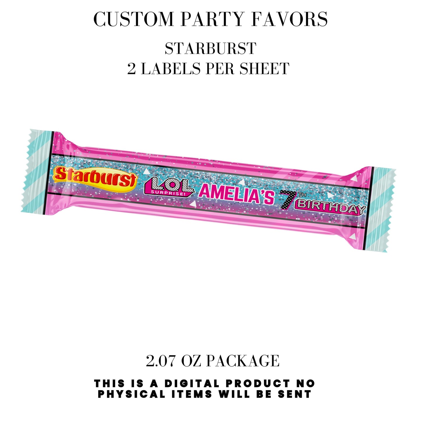 LOL Dolls Birthday Party Favors DFY