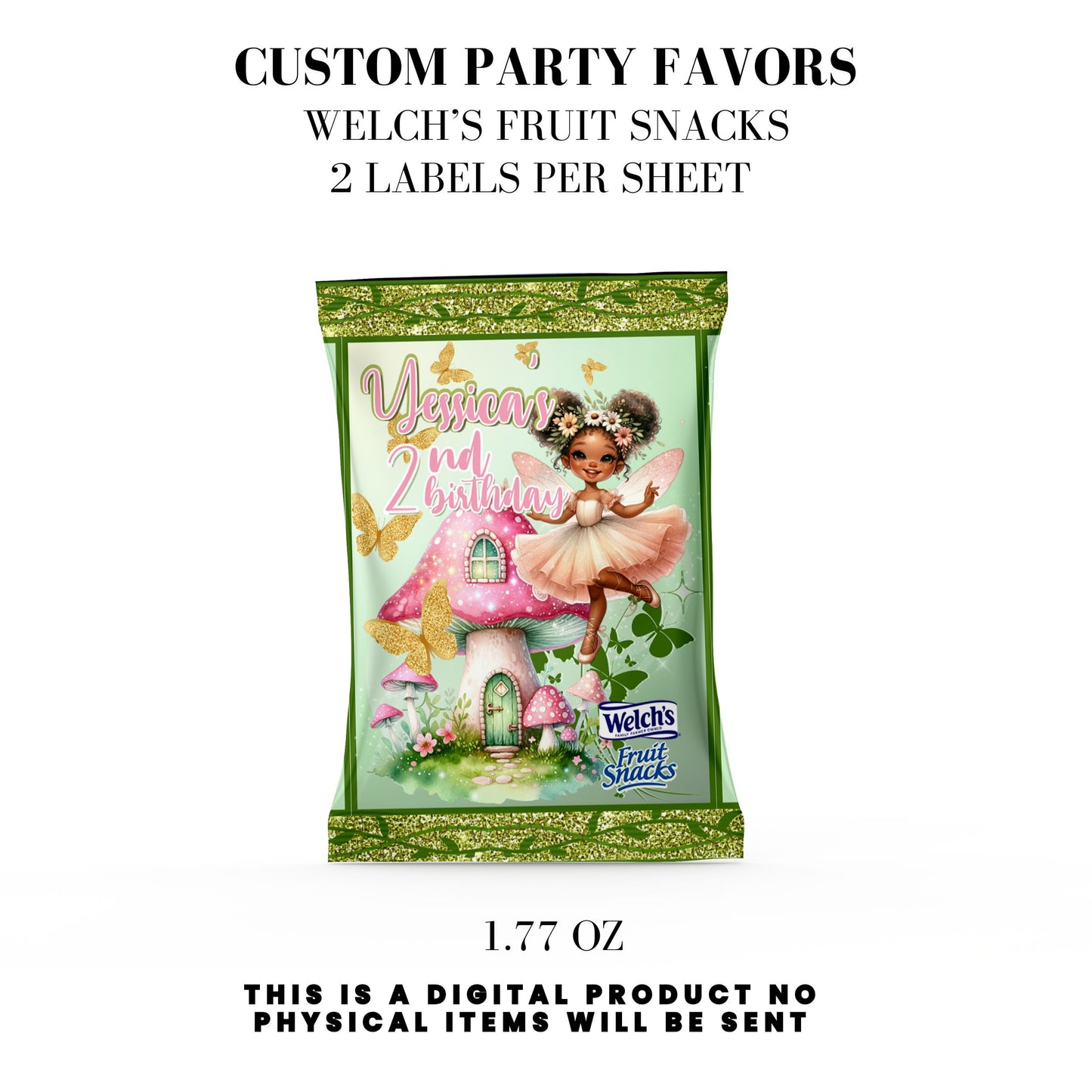Fairy Garden Birthday Party Favors DFY