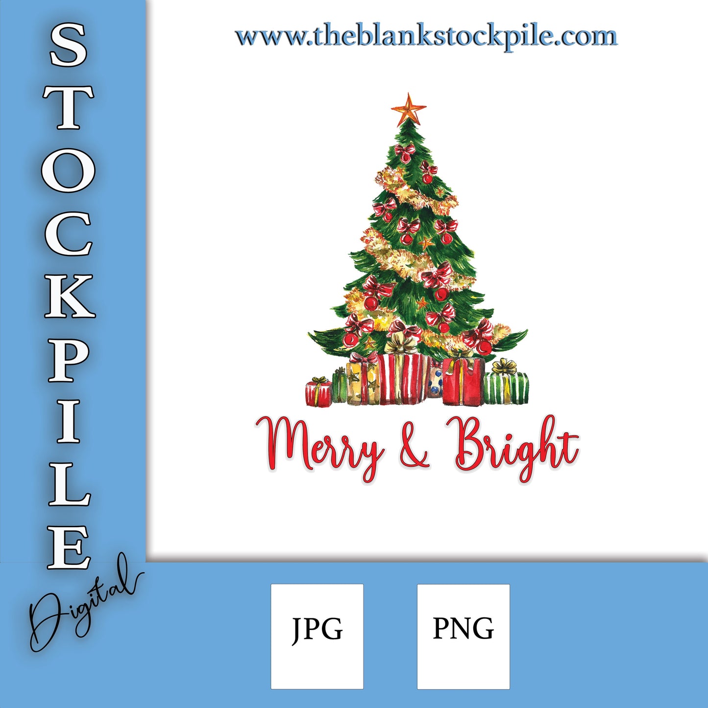 Merry and Bright PNG