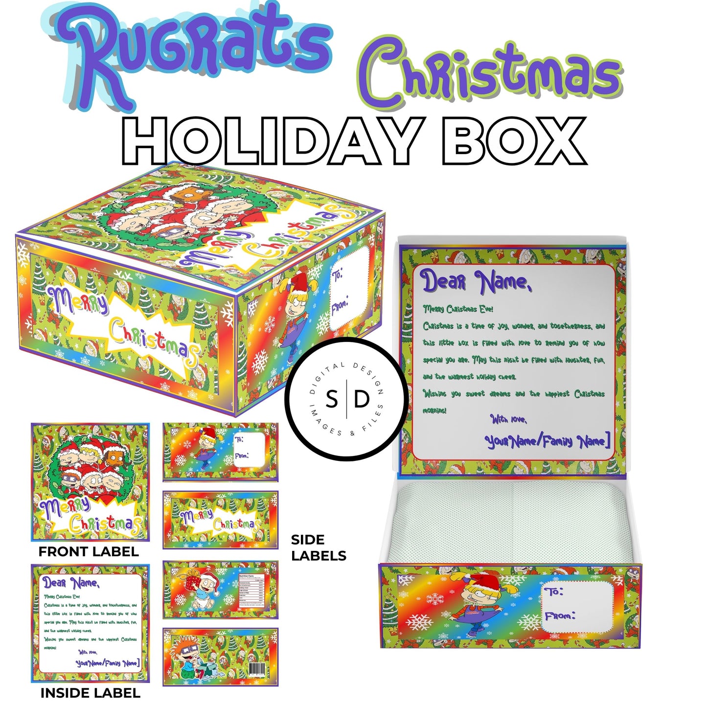 Rugrats Christmas Eve Gift Box