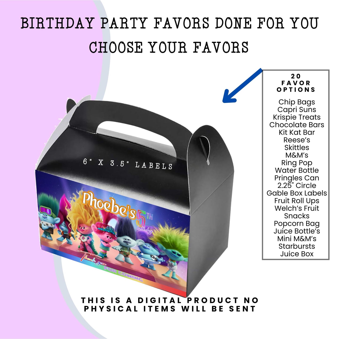Band Together Birthday Party Favors DFY