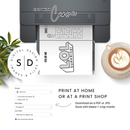 LOL Dolls Birthday Fun Coloring Book Printable PDF DFY