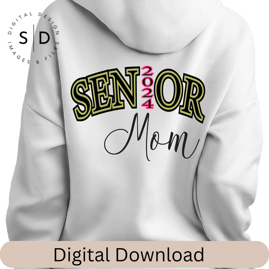 2024 Senior Mom SVG