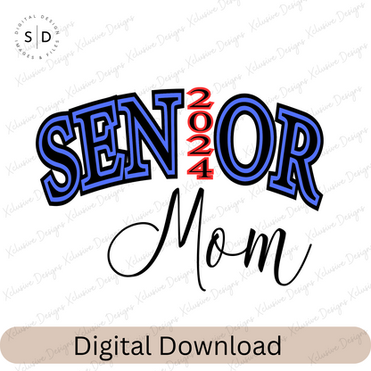 2024 Senior Mom SVG