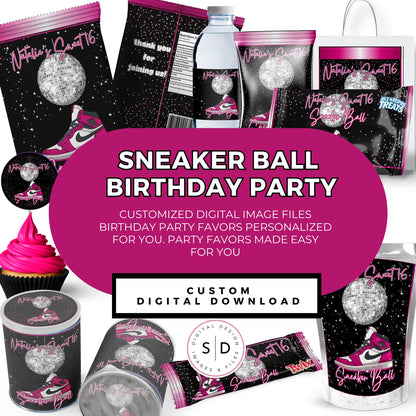 Sneaker Ball Birthday Party Favors DFY