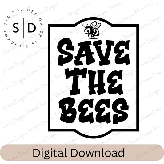 Save The Bees SVG