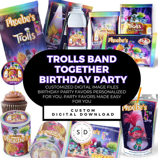 Band Together Birthday Party Favors DFY