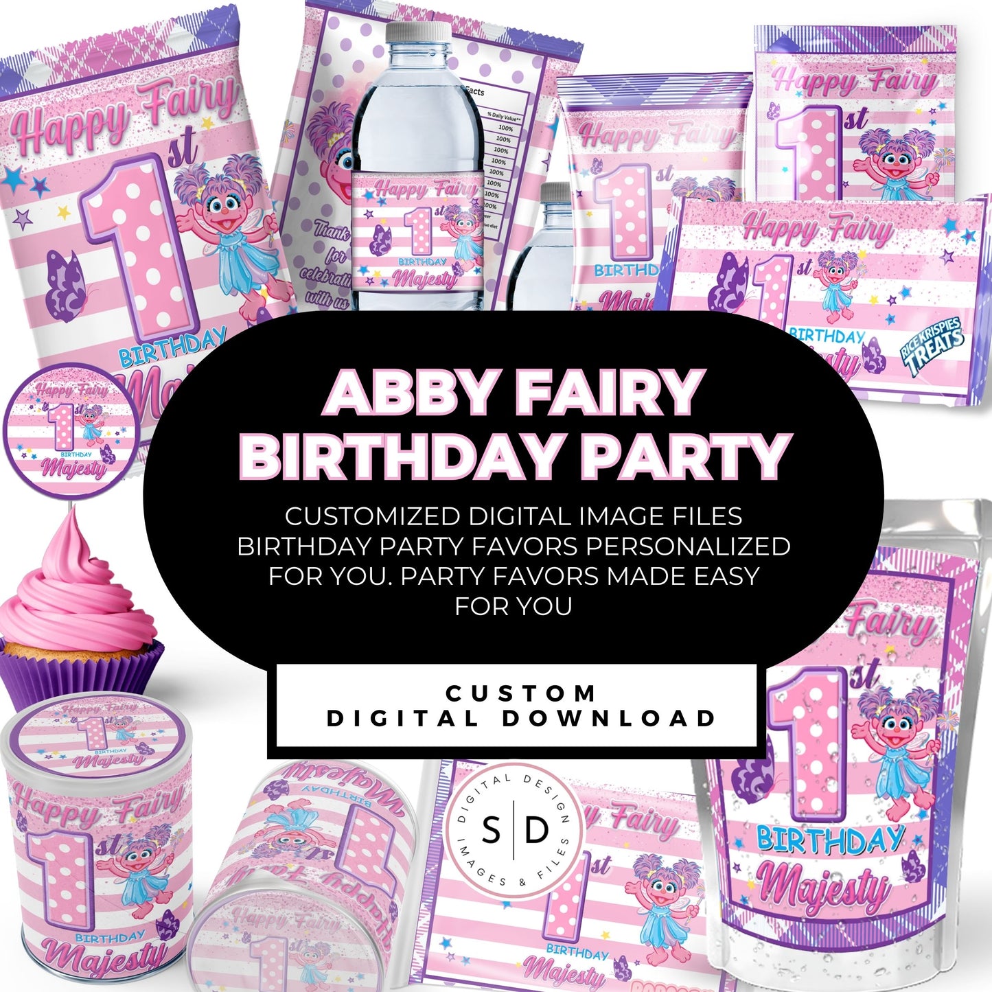 Fairy Abby Birthday Party Favors