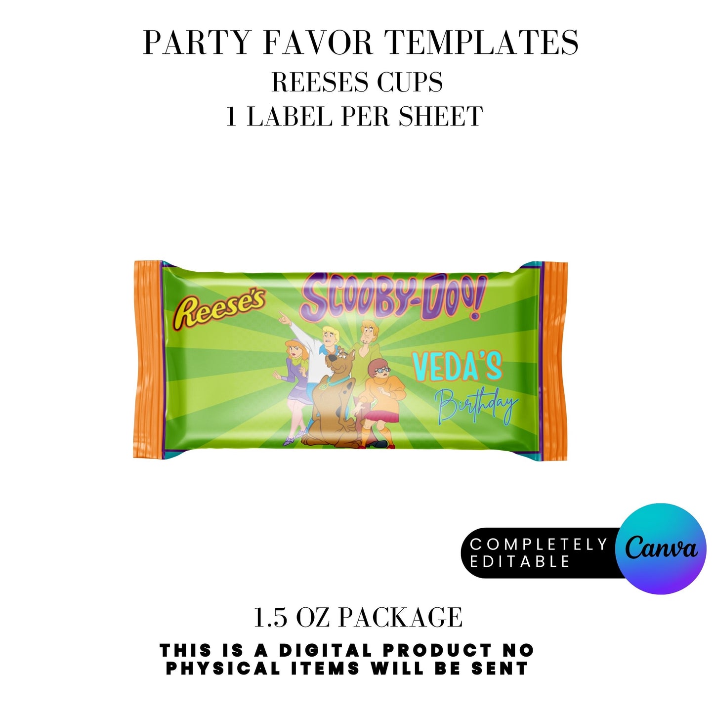 Mystery Team Birthday Party Favor Templates Bundle