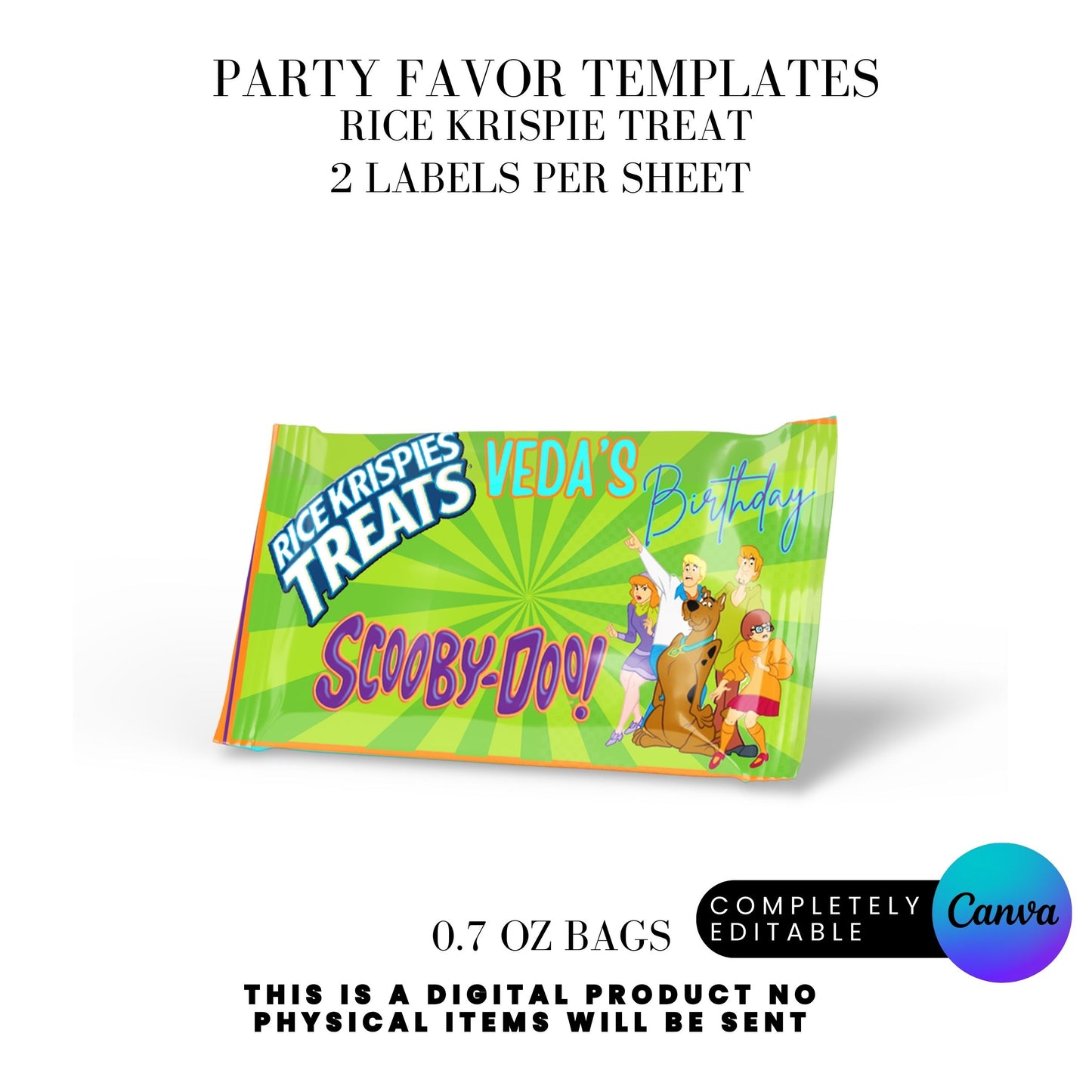 Mystery Team Birthday Party Favor Templates Bundle