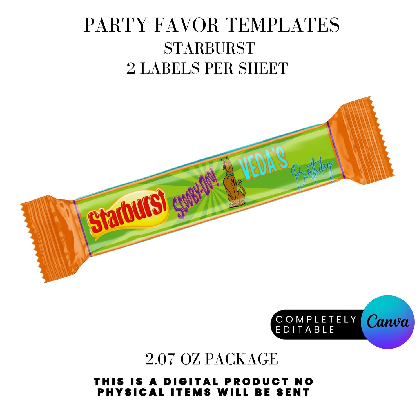 Mystery Team Birthday Party Favor Templates Bundle