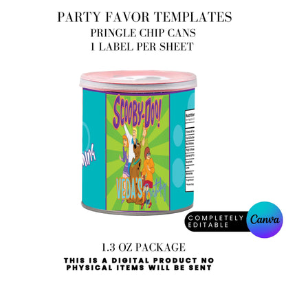 Mystery Team Birthday Party Favor Templates Bundle