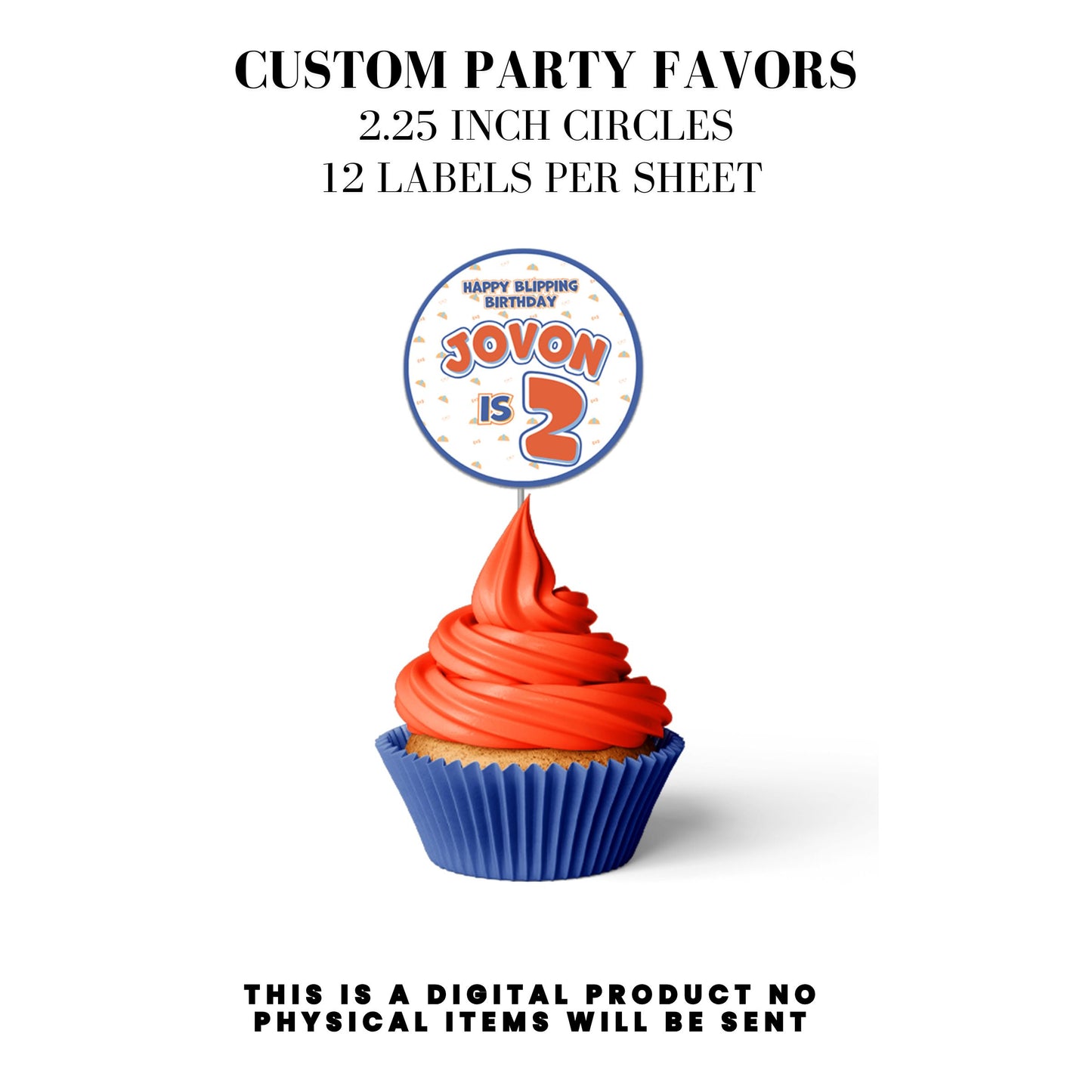 Blippi Birthday Party Printables DFY