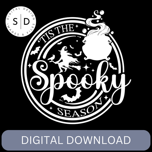 Tis The Spooky SeasonSVG Design