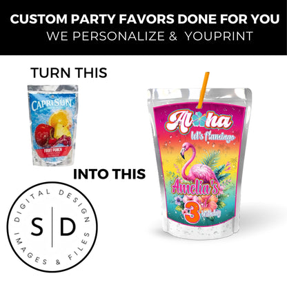 Custom Designed Party Favors Bundles DFY