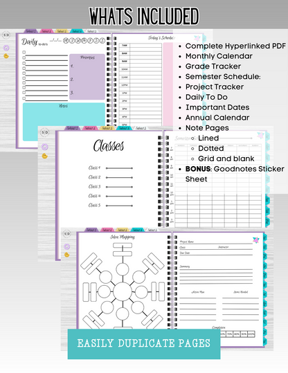 My So Called Planner Digital Student Notebook