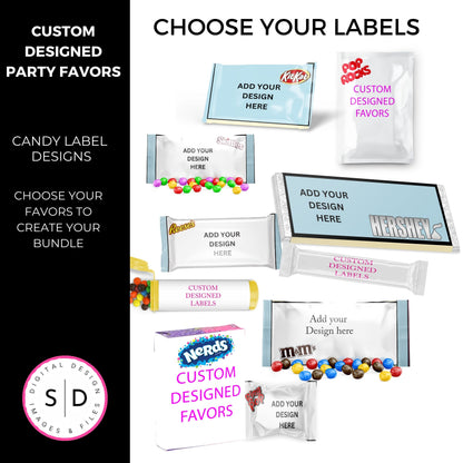 Custom Designed Party Favors Bundles DFY