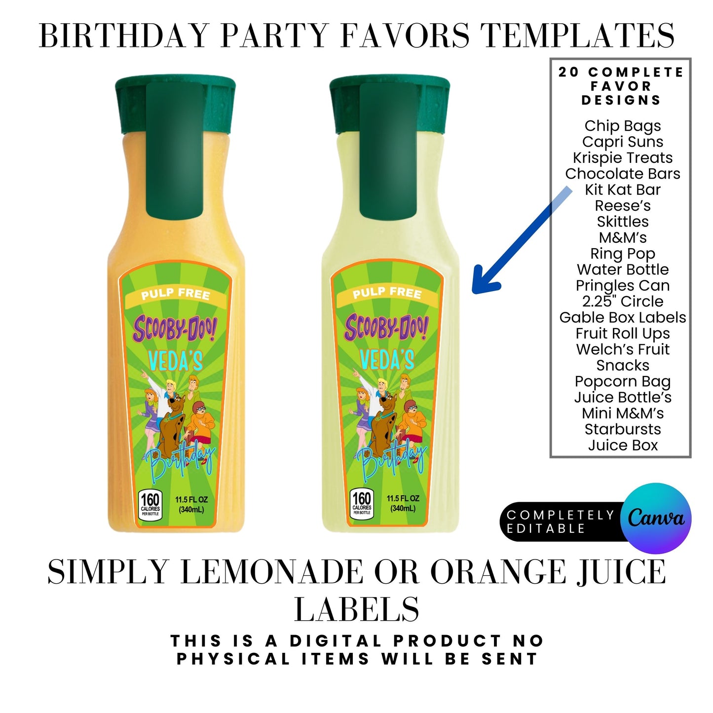 Mystery Team Birthday Party Favor Templates Bundle