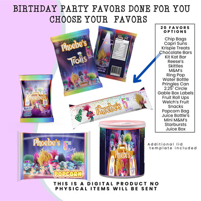 Band Together Birthday Party Favors DFY