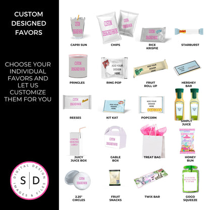 Custom Party Favors DFY