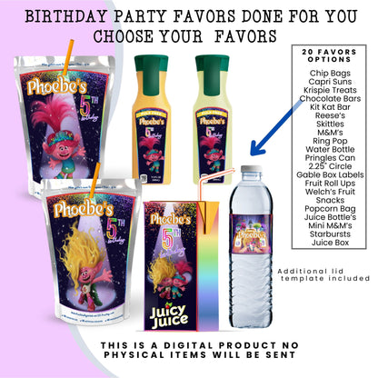 Band Together Birthday Party Favors DFY