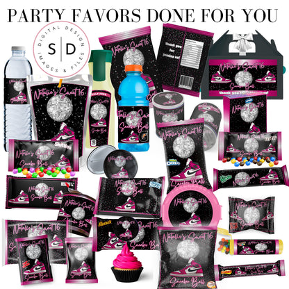 Sneaker Ball Birthday Party Favors DFY