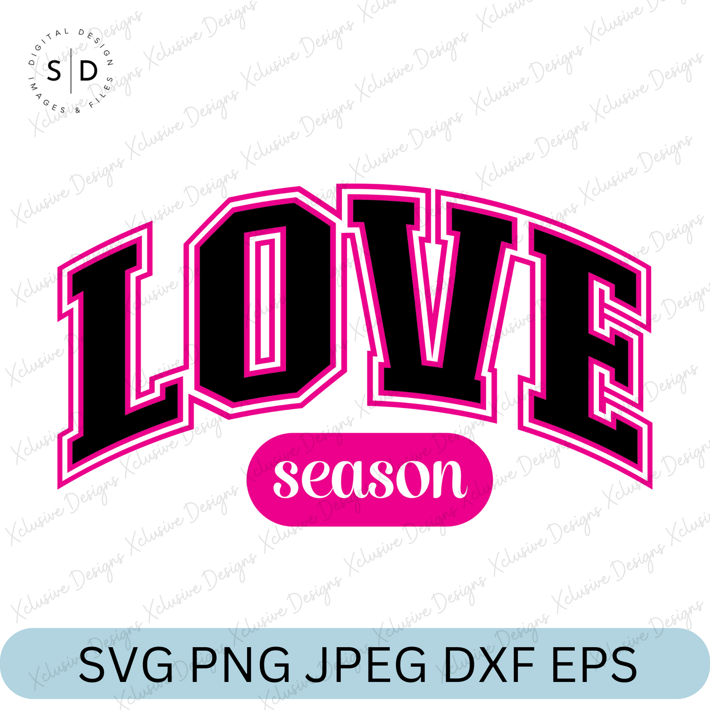 Love Season SVG