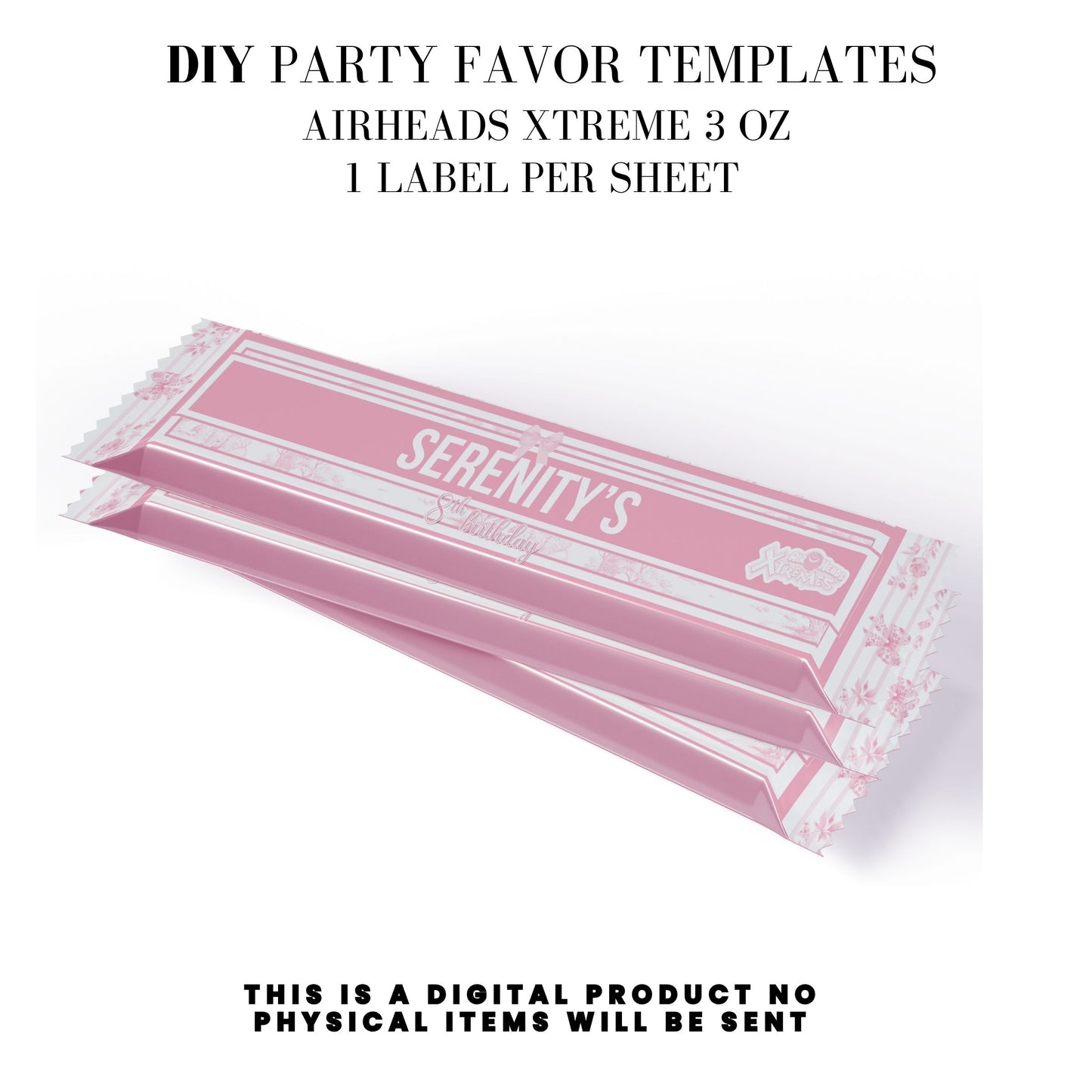 Toile du Jouy Safari Party Printable Favor Designs DFY